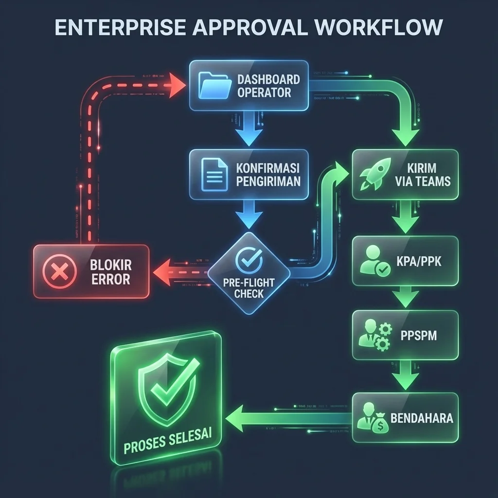 Alur Proses Approval End-to-End