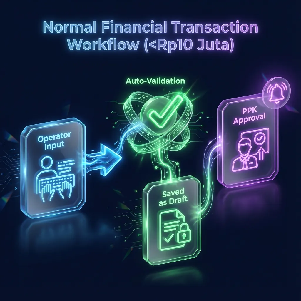 Normal Transaction Workflow MetaQAP