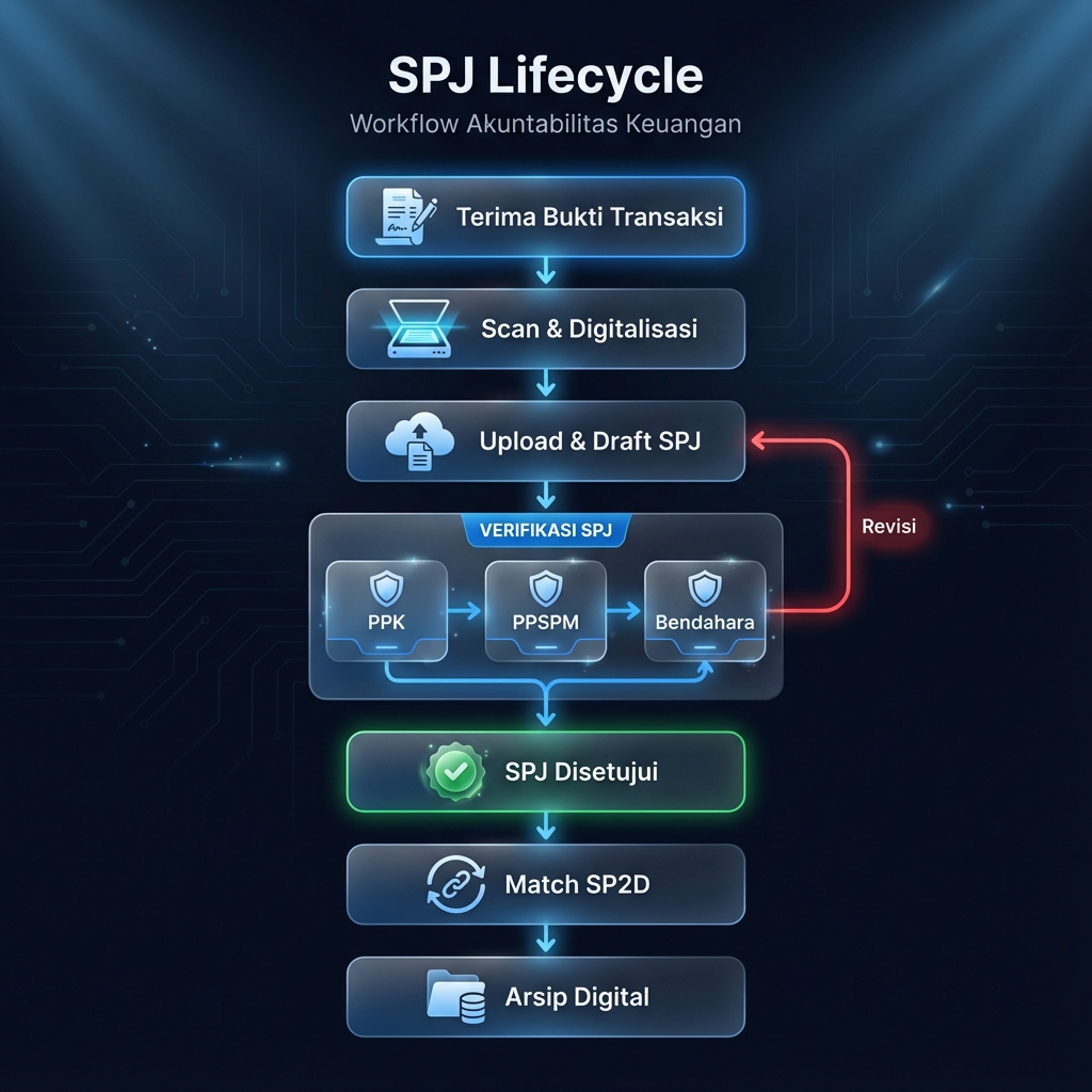 Alur Kerja SPJ Lifecycle